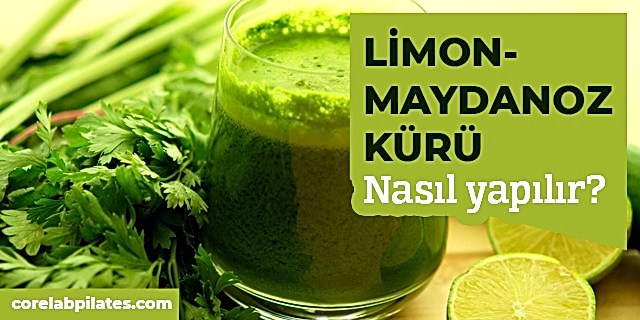 limon maydanoz kürü ve faydaları